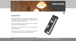 Desktop Screenshot of digivoting.com