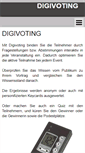 Mobile Screenshot of digivoting.com